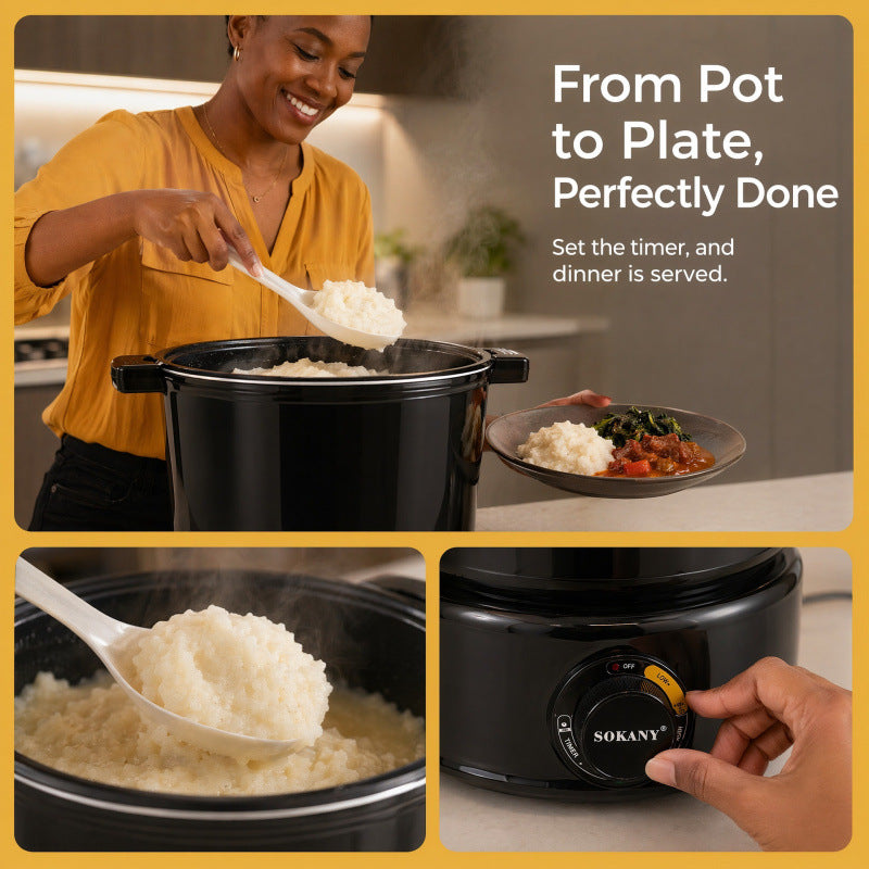 Multi-functional Electric Rice Cooker Bowlift