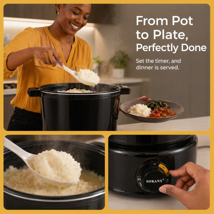 Multi-functional Electric Rice Cooker Bowlift