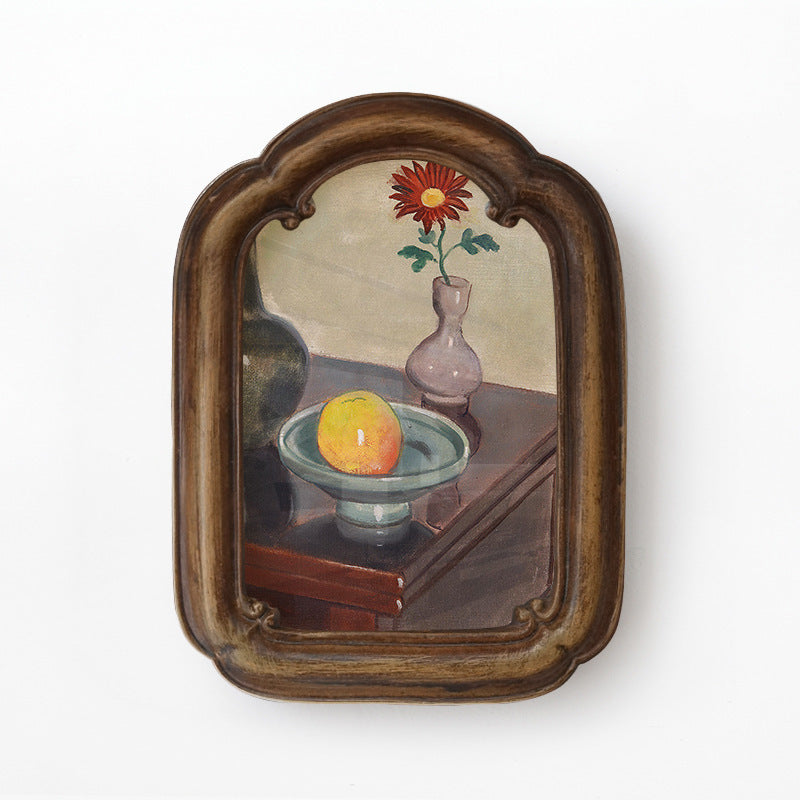 Decorative Framed Flower Still Life Artwork