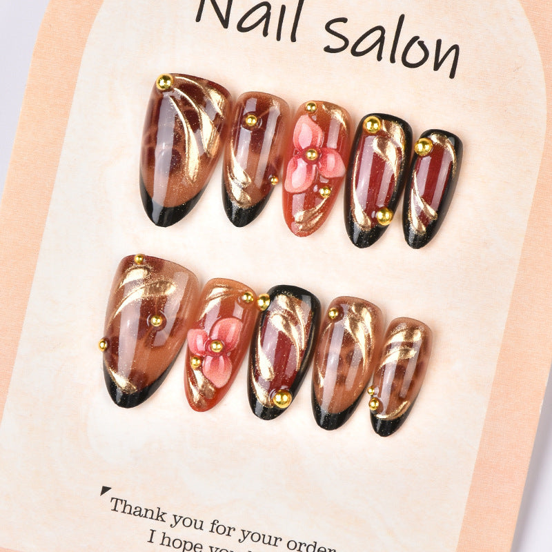 Elegant and creative art nails Bowlift