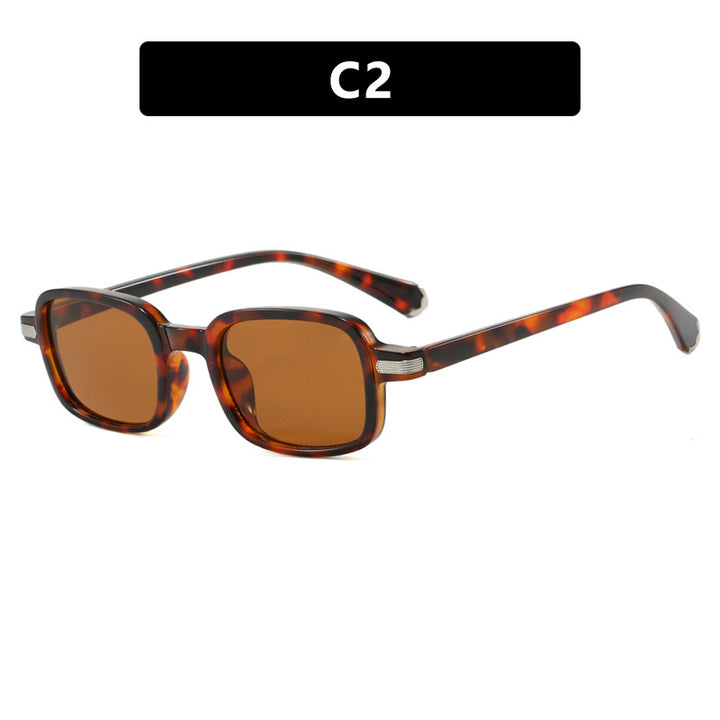 Women's fashionable square sunglasses in trendy tortoise design Bowlift