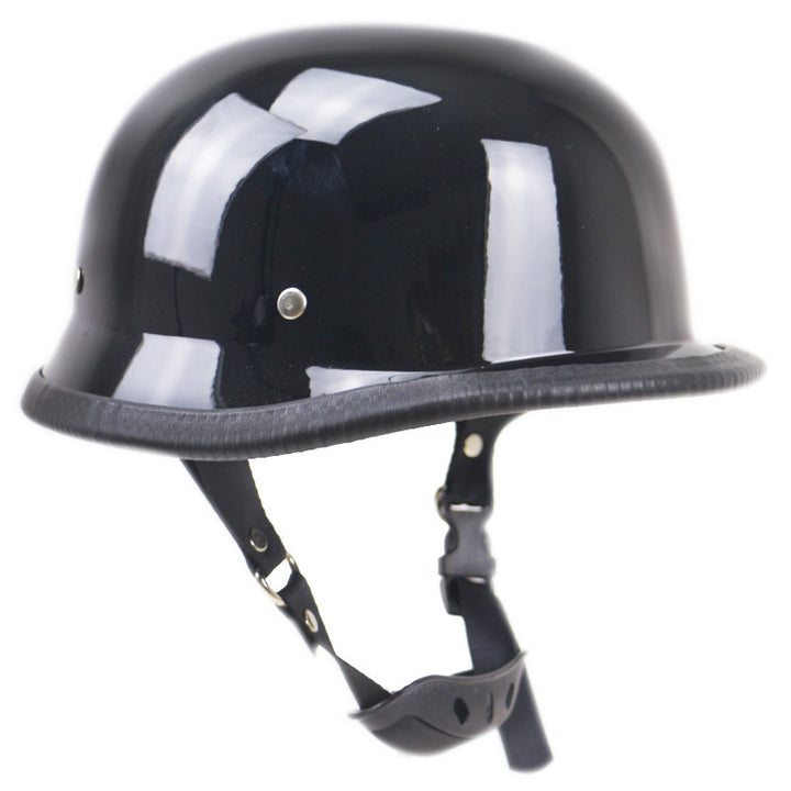 Classic Cruiser Motorcycle Safety Helmet Bowlift