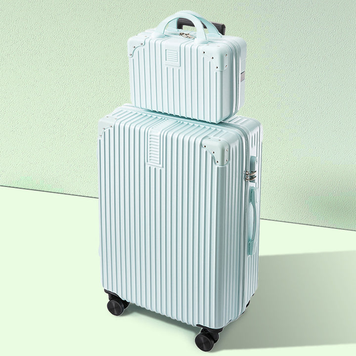 Dual-Compartment Hard Shell Luggage Set Bowlift