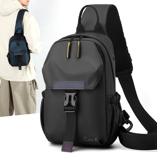 Shoulder backpack with versatile compartments and waterproof material Bowlift