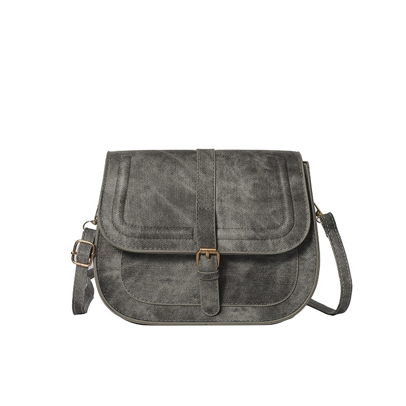 Vintage-Inspired Crossbody Satchel Bowlift