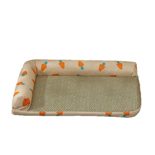 Women Cozy and Stylish Pet Bed with Elevated Edges Bowlift