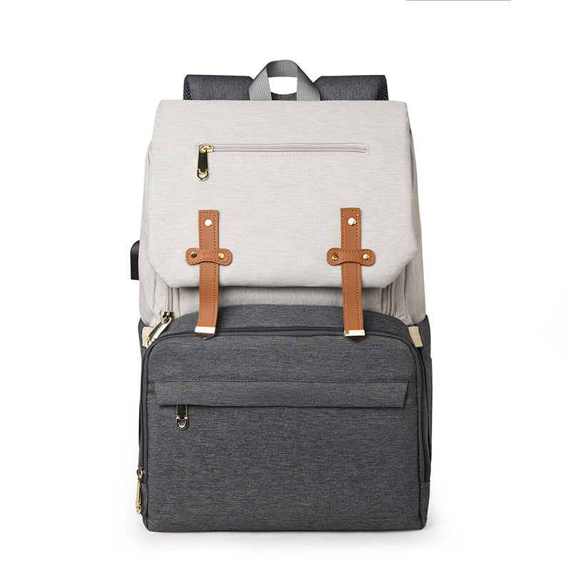 Functional Dual-Compartment Backpack Bowlift