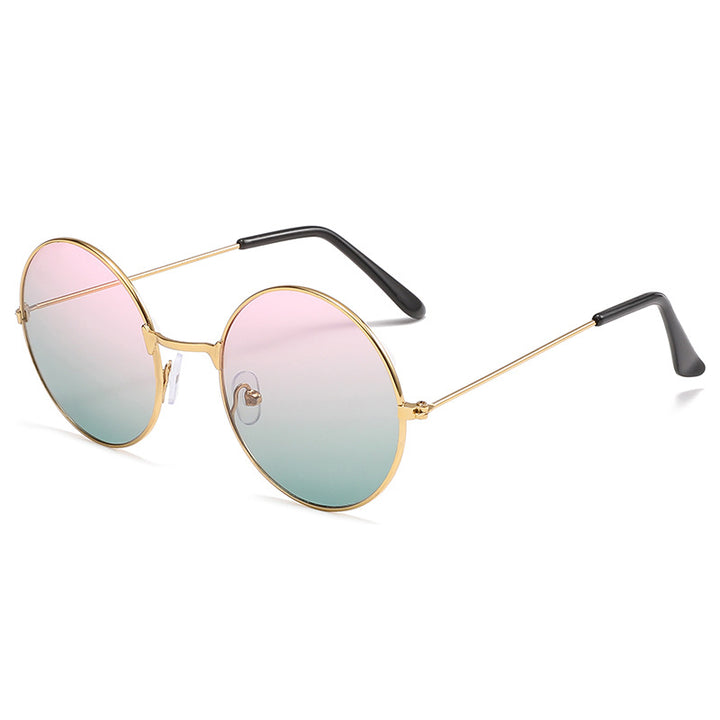 Retro Round Lens Sunglasses Bowlift