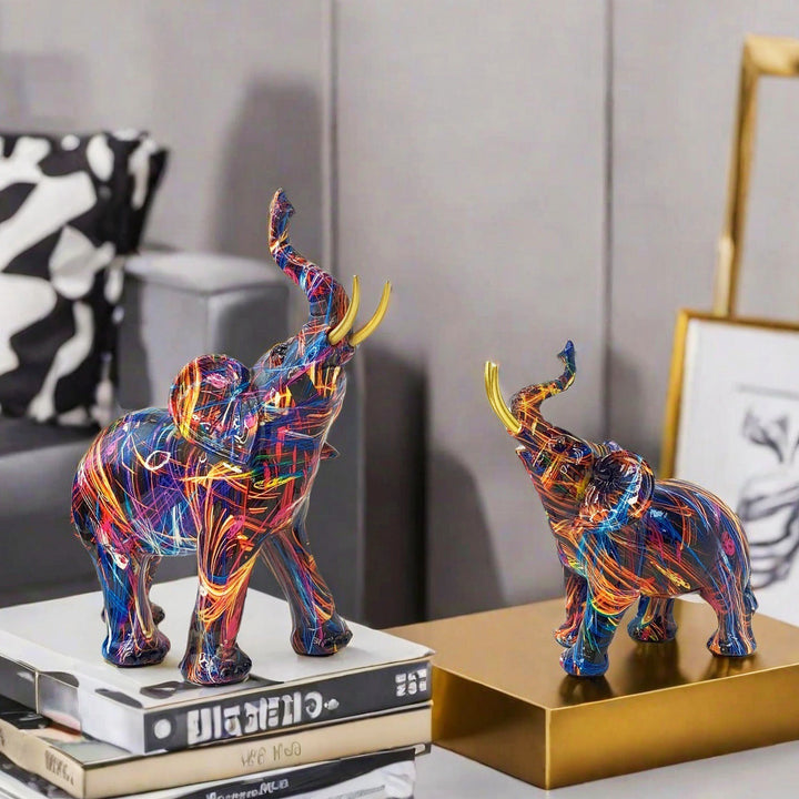 Artistic Elephant Figure Bowlift