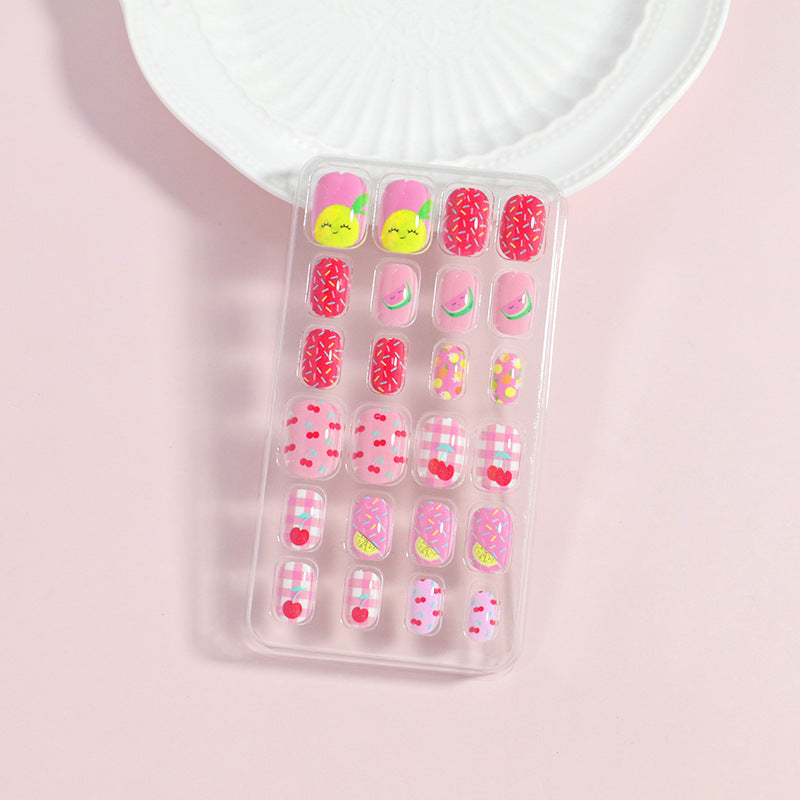 Decorative Press-On Nail Art Bowlift