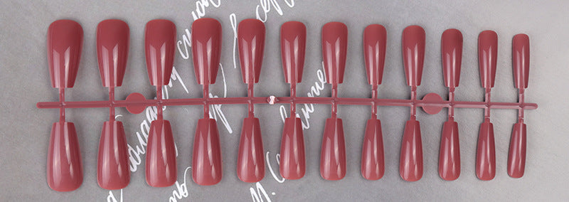 Natural Shape Press-On Nail Set Bowlift