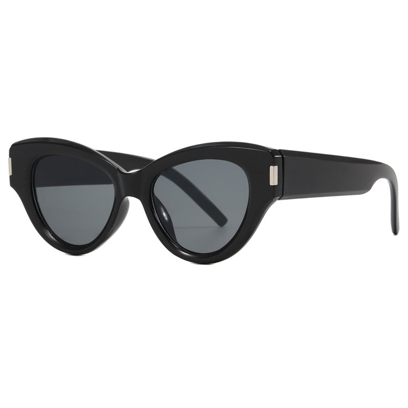 Ladies stylish Cat-Eye sunglasses with transparent frame Bowlift