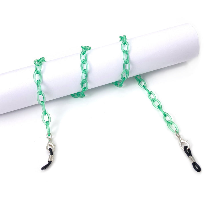 Flexible Eyewear Retainer Chain Bowlift