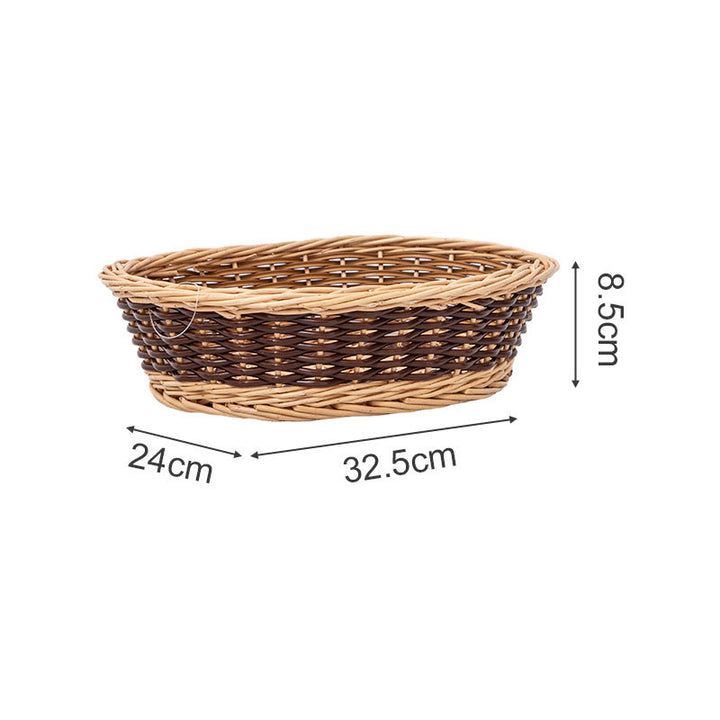 Rustic woven basket