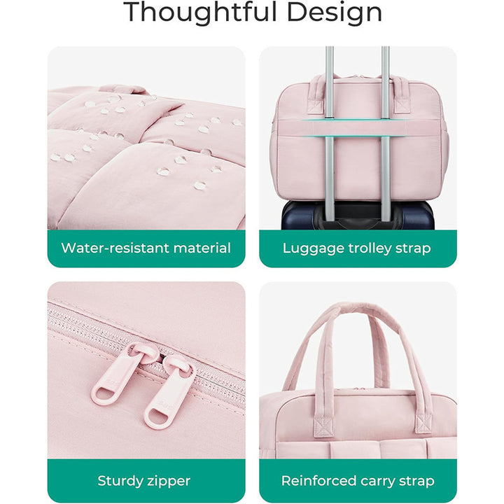 Practical and Stylish Travel Bag with Structured Design Bowlift