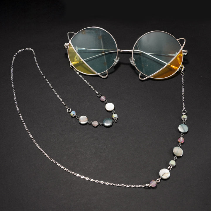 Multi-Layered Beaded Eyewear Chain Bowlift
