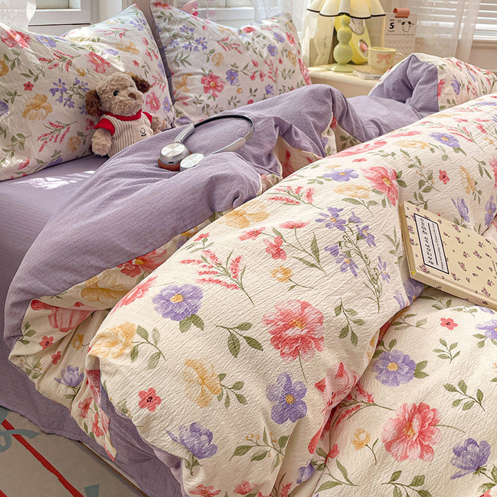 Floral Patterned Duvet Cover Set 1792801650