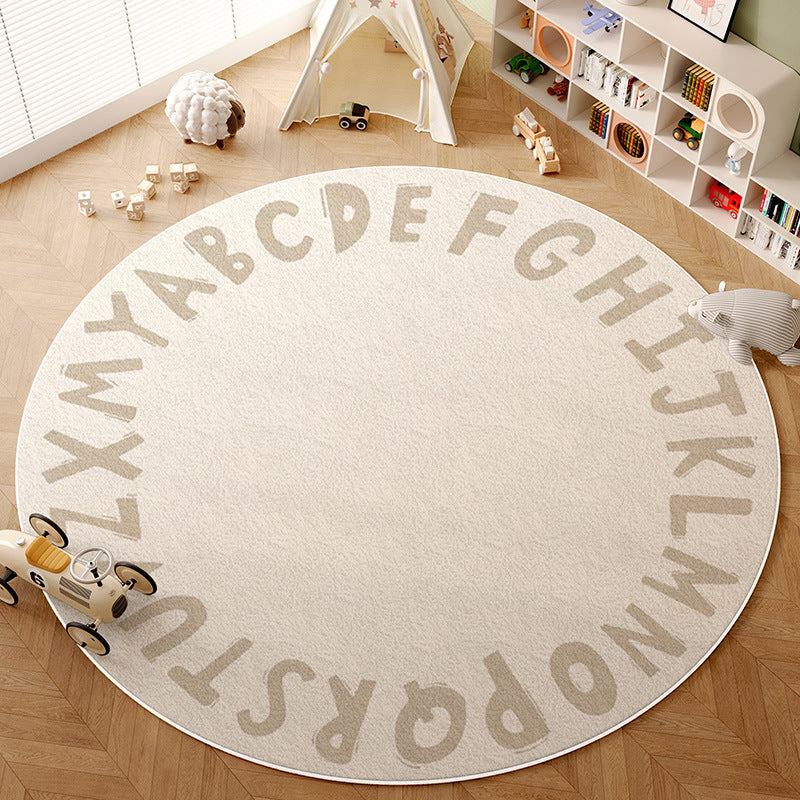Educational Alphabet Learning Area Rug
