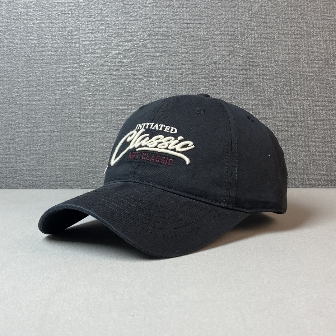 Men's Classic Embroidered Baseball Cap Bowlift