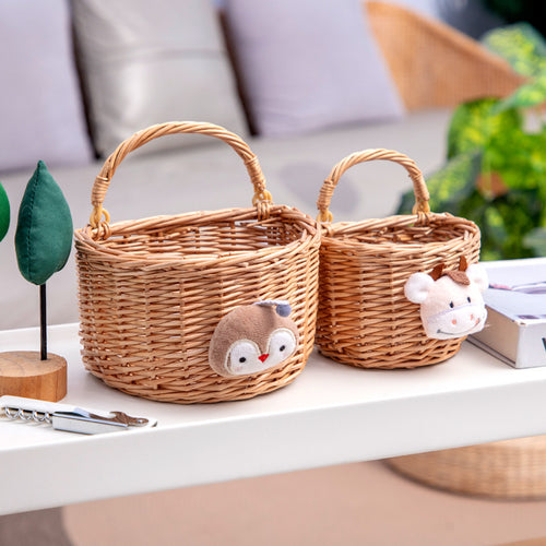 Funny storage basket with animal motif Bowlift