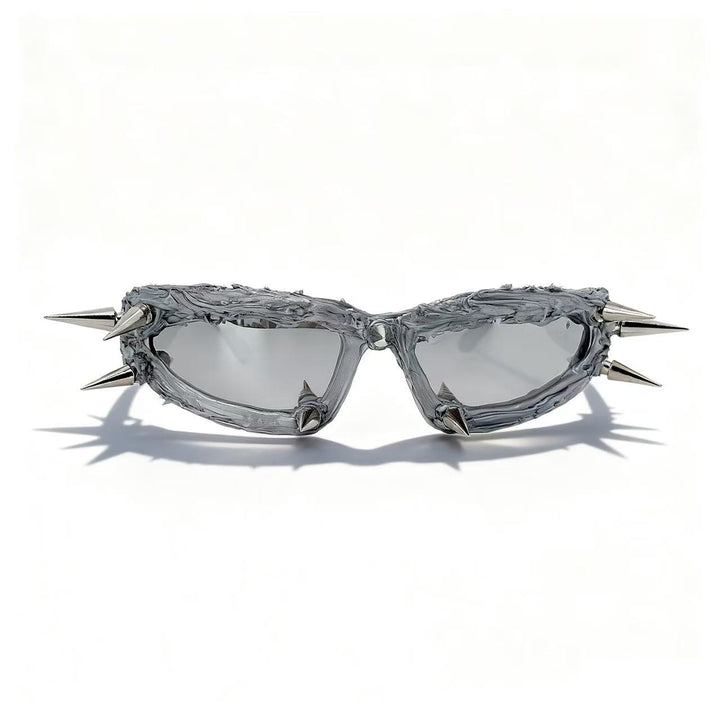 Women's extravagant fashion sunglasses with unique spikes design Bowlift