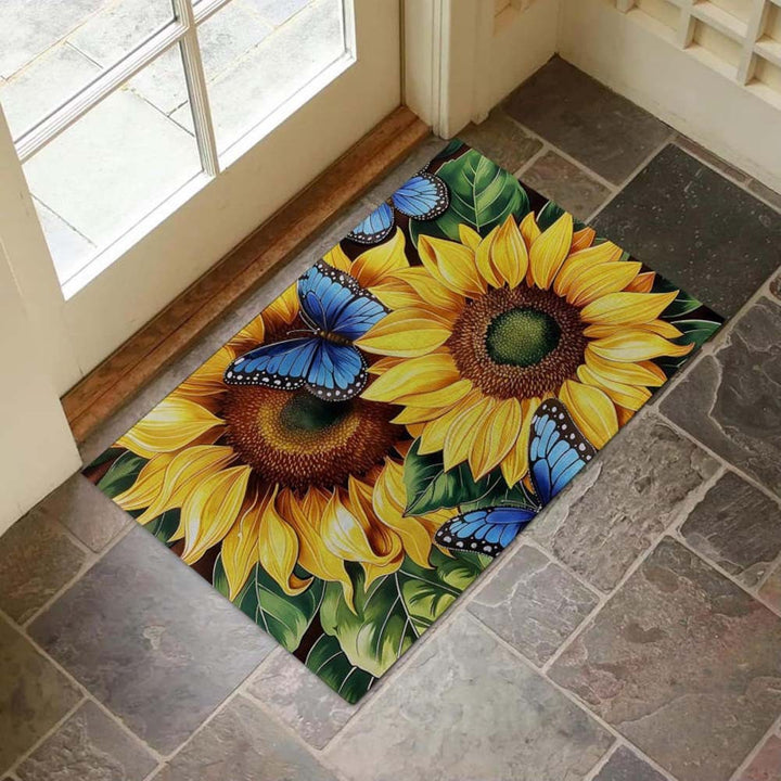 3D Geographical Design Floor Mat Bowlift