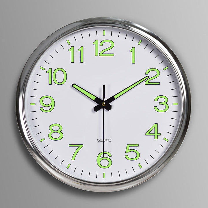 BowLift | Stylish Large Wall Clock with Light Effect Treviq