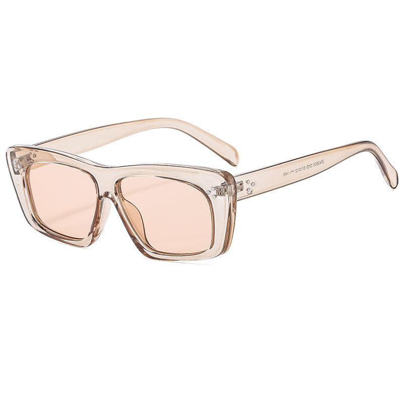 Ladies square sunglasses with modern design and polarized lenses Bowlift