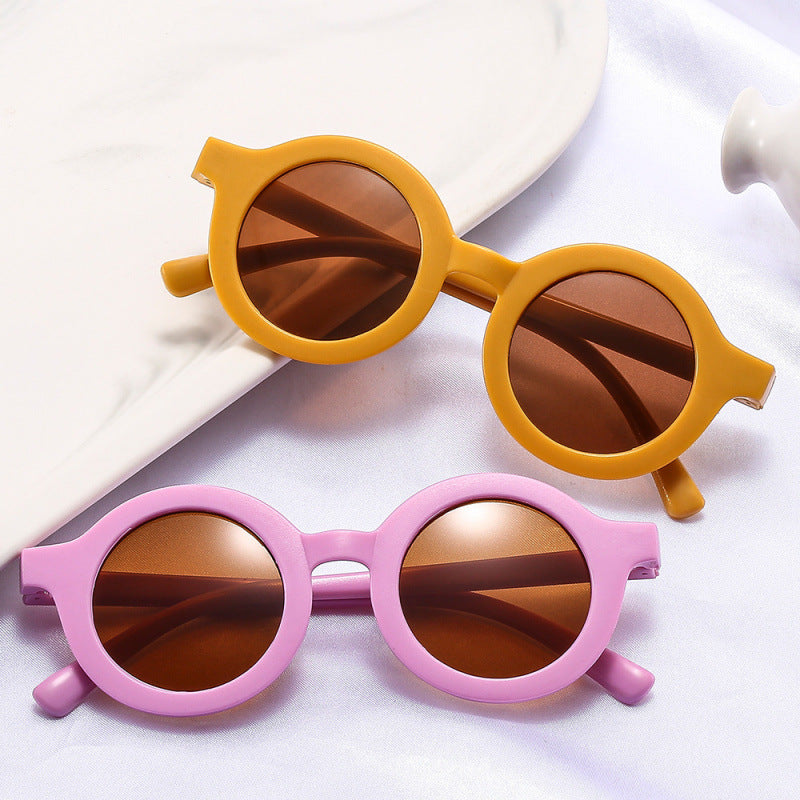 Vintage Round Frame Sunglasses Bowlift