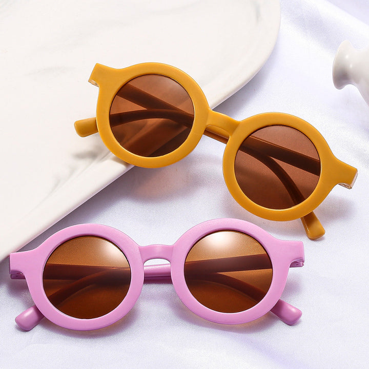 Vintage Round Frame Sunglasses Bowlift