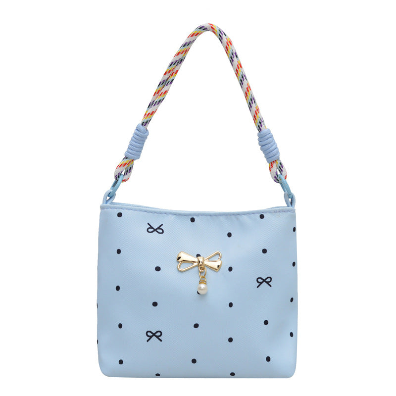 WoElegant Bow-Embellished Mini Crossbody Bag Bowlift