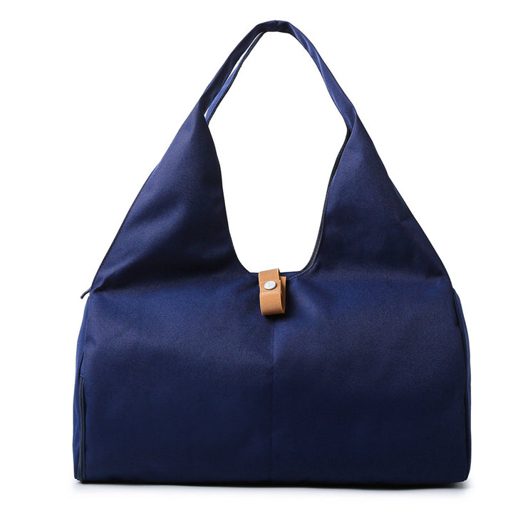 Comfortable tote bag with innovative shape and adjustable carrying handle Bowlift