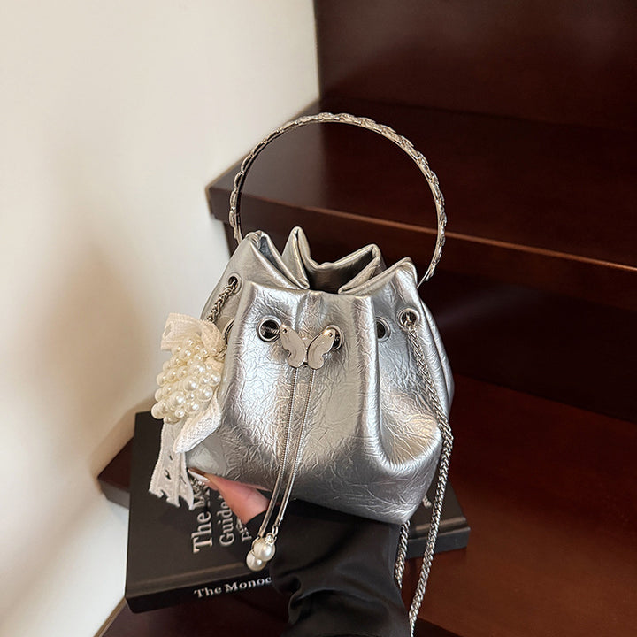 Stylish Butterfly-Detail Handbag Bowlift