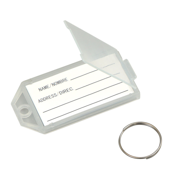 Unisex Label Keychain in Practical Set Bowlift