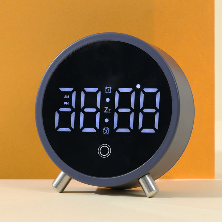 Digital Clock Displaying Time Bowlift