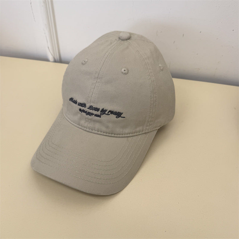 Women's Casual Cotton Baseball Cap Bowlift