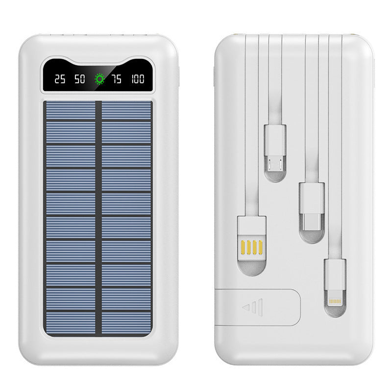 Solar power bank with high-speed charging and rugged design Bowlift