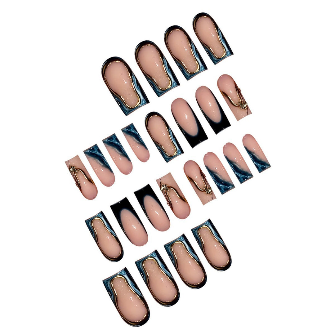 Artistic Stiletto Press-On Nail Set Bowlift