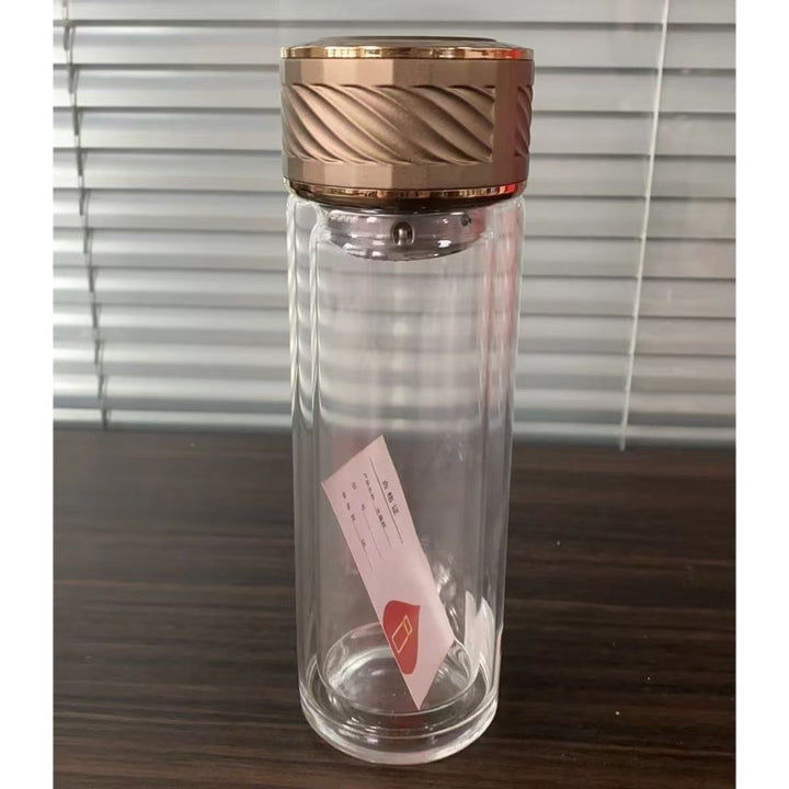 Women Premium Glass Drinking Bottle Bowlift