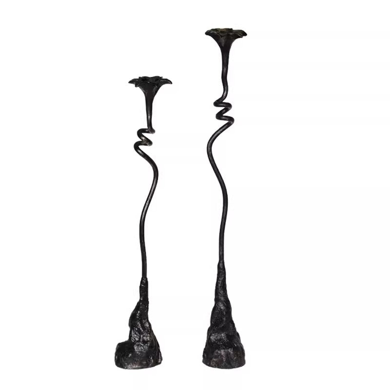 Sculptural Decorative Candle Holders