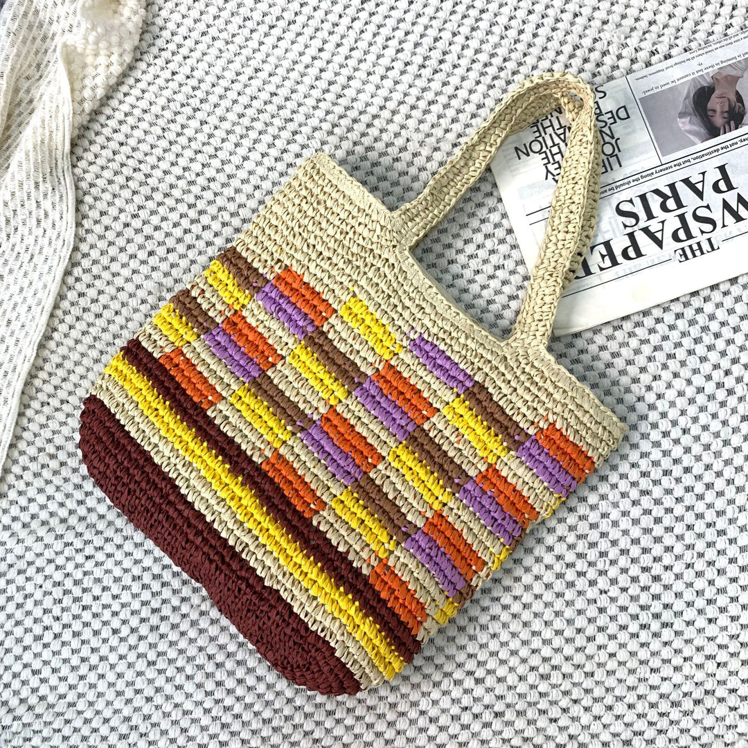 Hand-knotted summer tote Bowlift