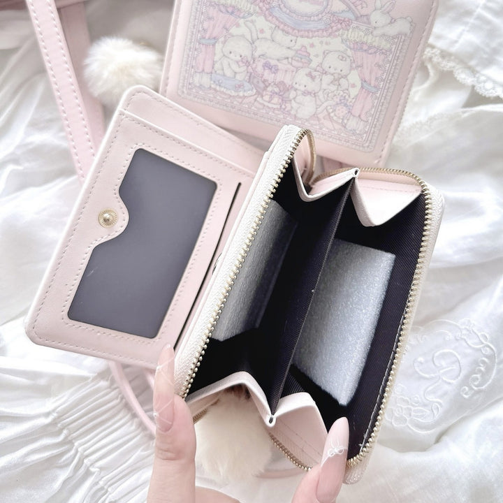 Cute Cartoon-Themed Cardholder Wallet Bowlift