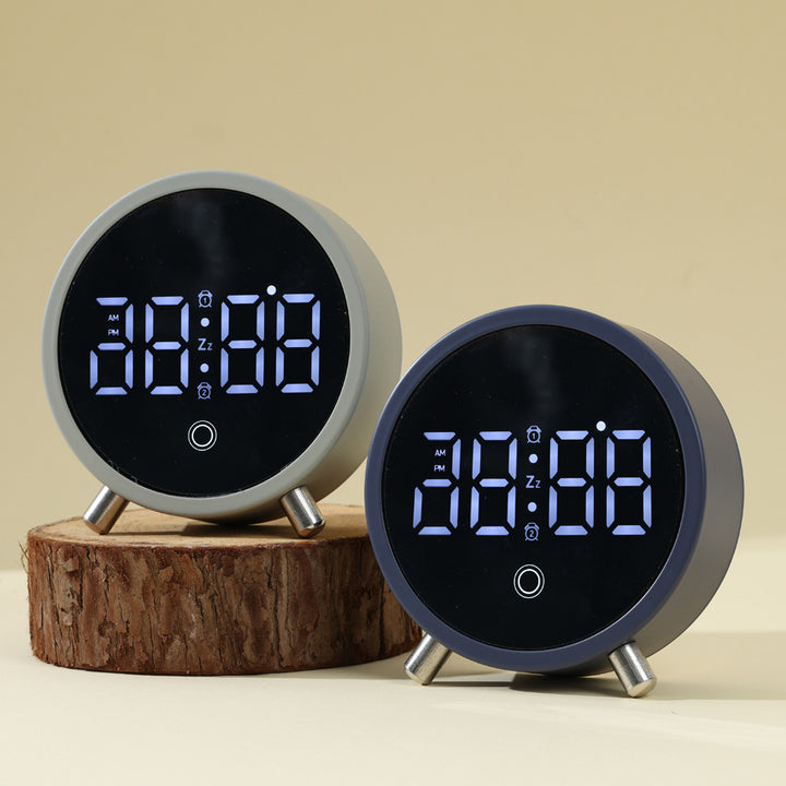 Digital Clock Displaying Time Bowlift