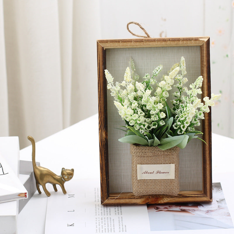 Decorative Faux Flower Box
