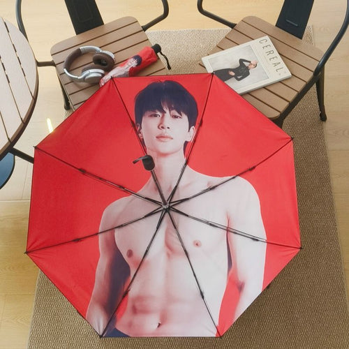 Women's foldable umbrella with unique design Bowlift