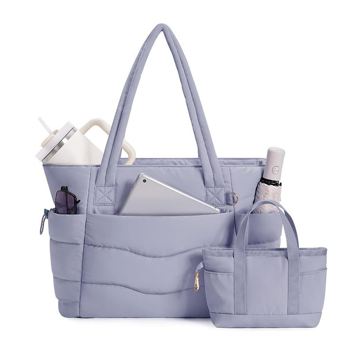 Spacious everyday bag with removable organizer Bowlift