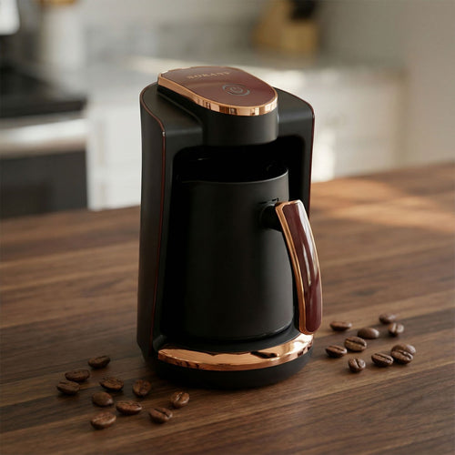Electric coffee pot with automatic brewing function and innovative design Bowlift