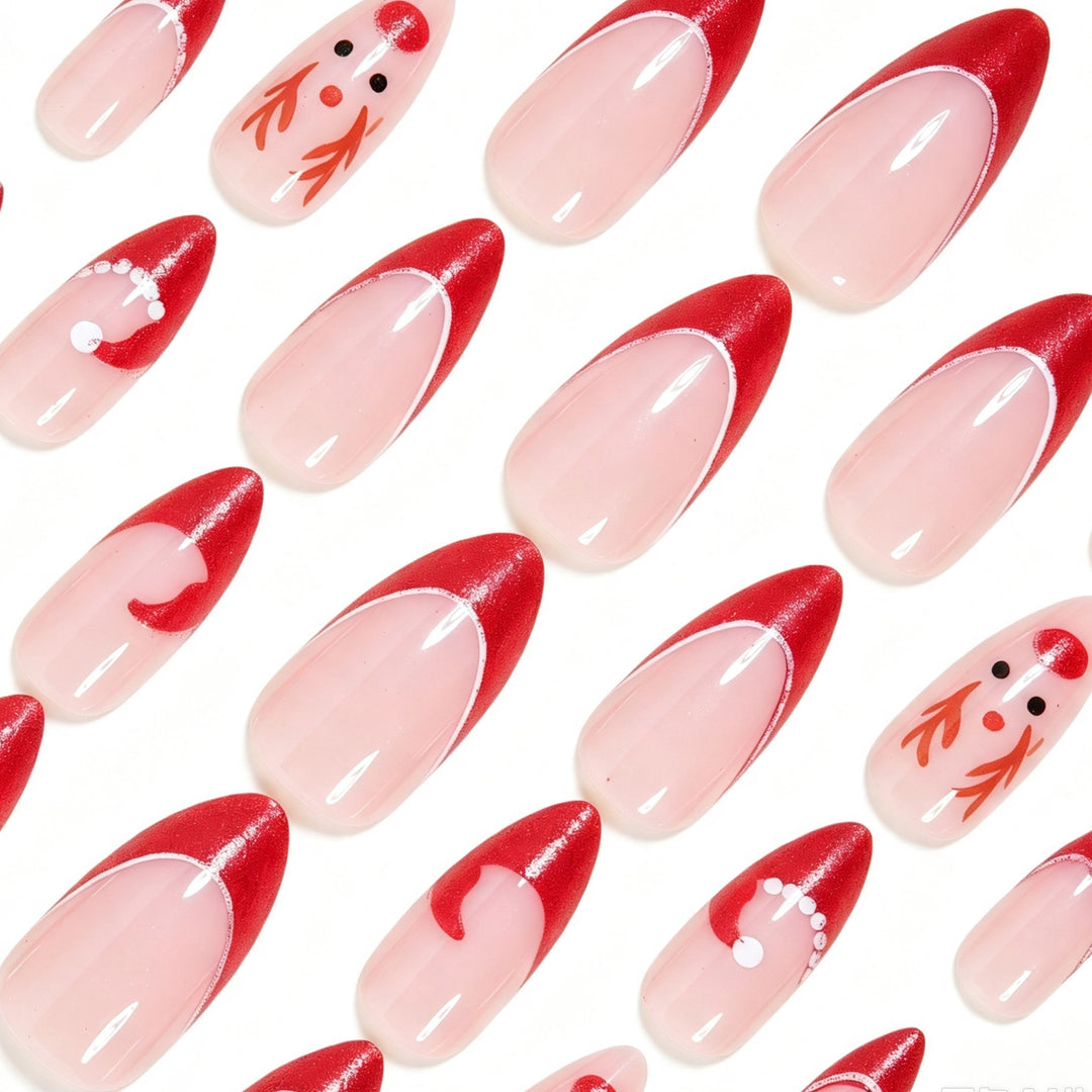 Creative Holiday-Themed Nail Art Set Bowlift