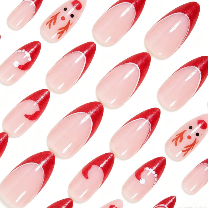 Creative Holiday-Themed Nail Art Set Bowlift