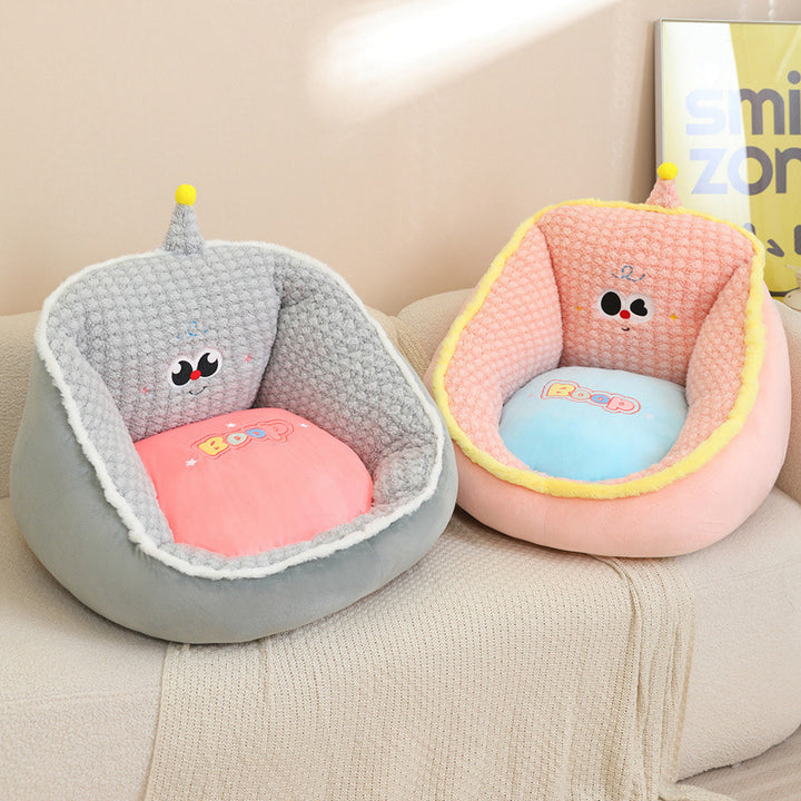 Cute Plush Armchair Cushion Bowlift